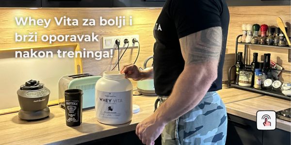 whey vita za bolji i brži oporavak nakon treninga